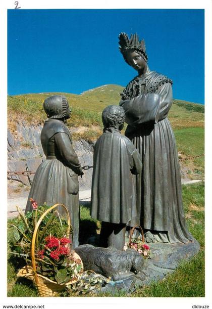 Carte Postale - 38 - La Salette - Sanctuaire Notre Dame de la Salette - La Vierge de la Conversation - Lieu de Pèlerinag