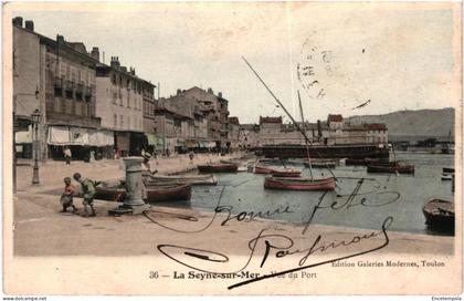 CPA   Carte Postale   France  La Seyne-sur-Mer Vue du Port 1905 VM107673