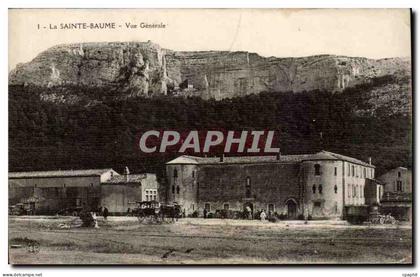 La Sainte Baume CPA Vue generale