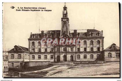CPA La Souterraine Ecole primaire superieure de garcons