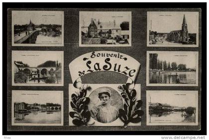 72 La Suze-sur-Sarthe multi vue souvenir de D72D C72346C RH073185