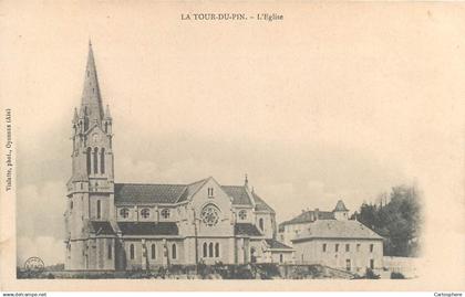 CPA 38 ISERE La Tour-du-Pin l'Eglise