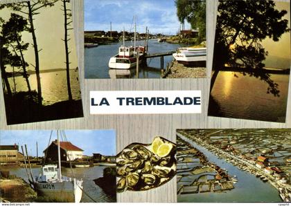 CPSM La Tremblade Centre Ostreicole Sur La Seudre