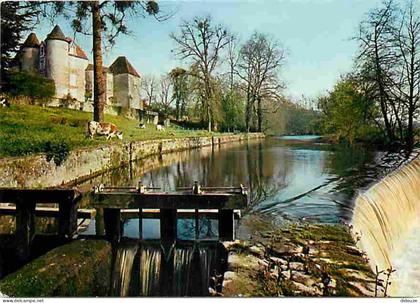 Carte Postale - 86 - La Trimouille - Le Château de la rivière - Vaches - CPM - Voir Scans Recto-Verso - Poscard - Carta
