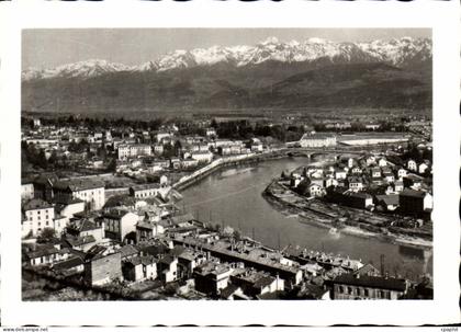 CPM La Tronche I'Ille Verte L'Isere Et Les Alpes