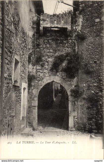 La Turbie CPA La tour d Auguste (romain)