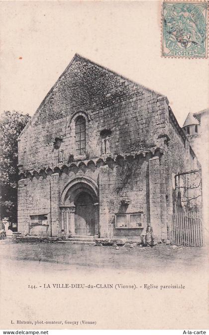 86 LA VILLEDIEU DU CLAIN EGLISE PAROISSIALE