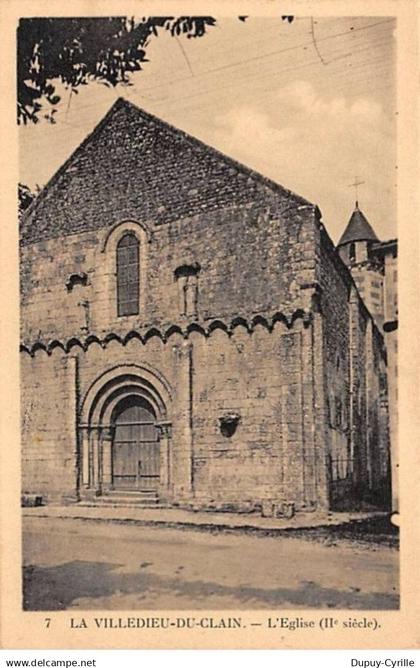 LA VILLEDIEU DU CLAIN - L'Eglise - très bon état