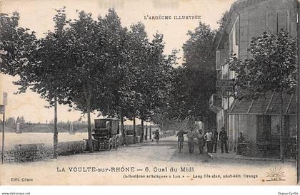 LA VOULTE SUR RHONE - Quai du Midi - très bon état