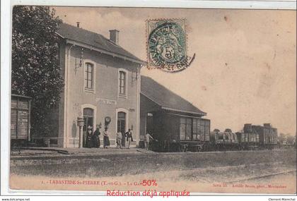 LABASTIDE SAINT PIERRE : la gare - très bon état