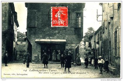 LABRUGUIERE - Rue Emile Caraguet