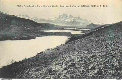 Carte Postale - 38 - Laffrey - Les Lacs Laffrey et l'Obiou - CPA - Voir Scans Recto-Verso - Poscard - Carta Postal -  Po