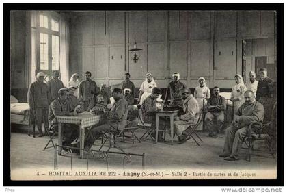 77 Lagny-sur-Marne hopital auxiliaire infirmiere D77D K77243K C77243C RH086430
