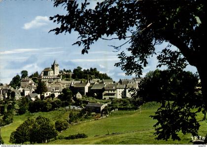 CPA Laguiole Aveyron Vue generale