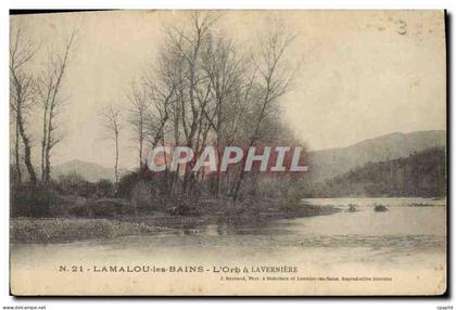 CPA Lamalou les Bains L'Orb a Laverniere
