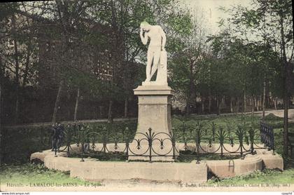 CPA LAMALOU les BAINS Le Square