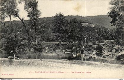 Lamalou les Bains - Les Bords de L'Orb - CPA
