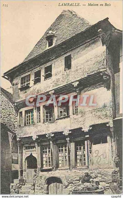 CPA Lamballe Maison en Bois
