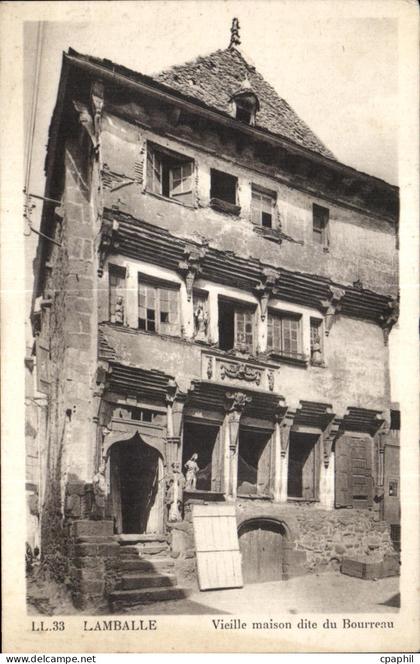 CPA Lamballe Vieille maison dite du Bourreau