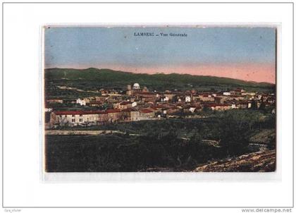 13 LAMBESC Vue Générale, colorisée, ed Michel, 192?