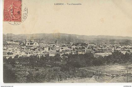 LAMBESC Vue Générale