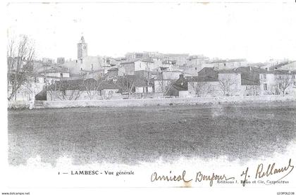 LAMBESC Vue Générale
