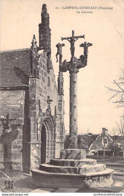 [-15%] CPA Lampaul guimiliau - Le calvaire -
