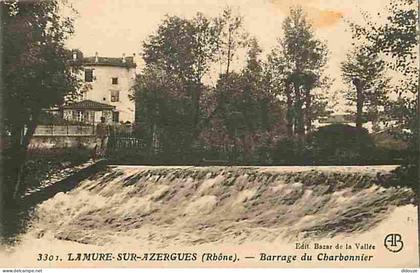Carte Postale Ancienne - 69 - Lamure sur Azergues - Barrage du Charbonnier - Carte Neuve - CPA - Voir Scans Recto-Verso