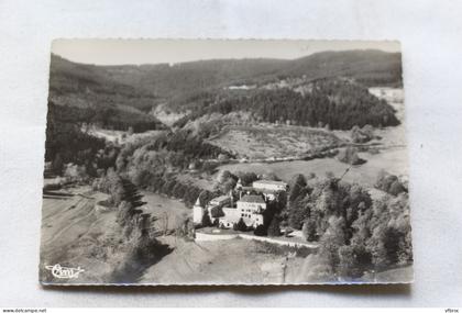 Cpm, Lamure sur Azergues, château de Pramenoux, vue aérienne, Rhône 69