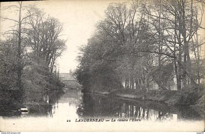 CPA Landerneau La Riviere I'Elorn
