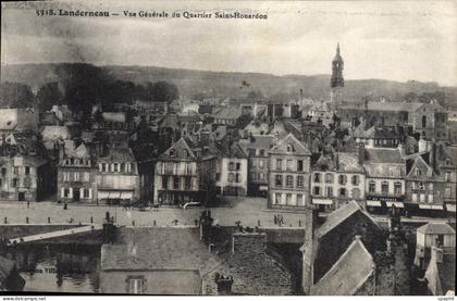 CPA Landerneau Vue Generale Du Quartier Saint Houardon