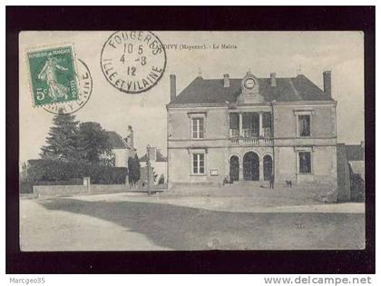 landivy la mairie pas d'édit.voir état  belle carte