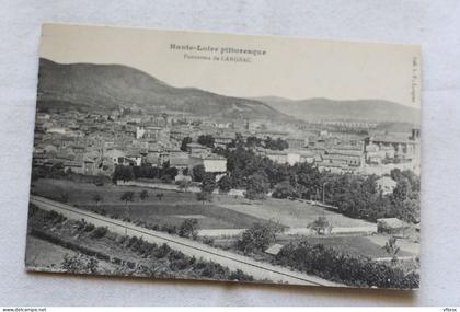 panorama de Langeac, Haute Loire 43