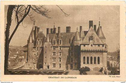 CPA Chateau de Langeais