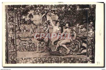 CPA Langeais Tapisserie Tentation