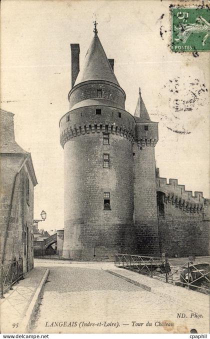 CPA Langeais Tour du Chateau