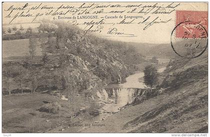 Langogne : Environs, Cascade de Langouyrou