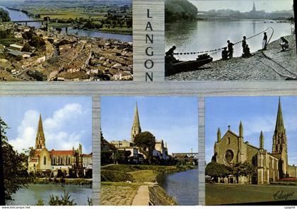 CPSM Langon Gironde