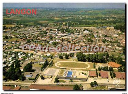 CPSM Langon Vue Generale sur la Ville