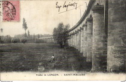 Viaduc de Langon CPA Saint Macaire