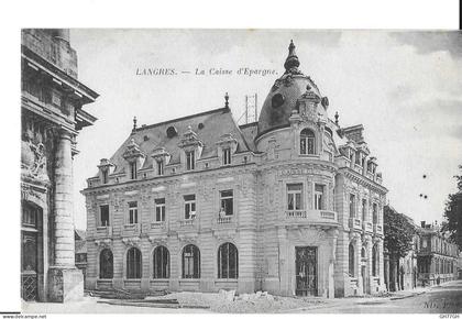 CPA LANGRES -caisse d'épargne