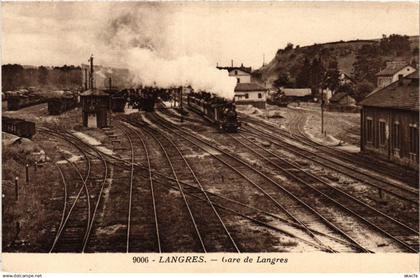 CPA LANGRES - Gare de LANGRES (368769)