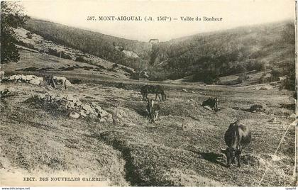 CPA Mont Aigoual Vallee du Bonheur Vaches