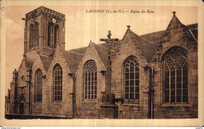 CPA Lannion Eglise du Bely