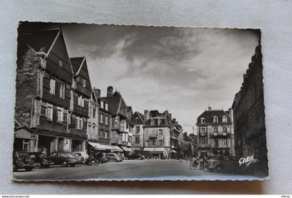 L339, Cpsm 1954, Lannion, place générale Leclerc, Cotes d'Armor 22