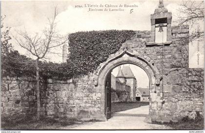 22 LANVELLEC - entree du CHATEAUde rosambo