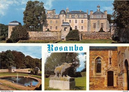¤¤   -   LANVELLEC    -   Vue Aérienne du Chateau de ROSANBO   -  ¤¤