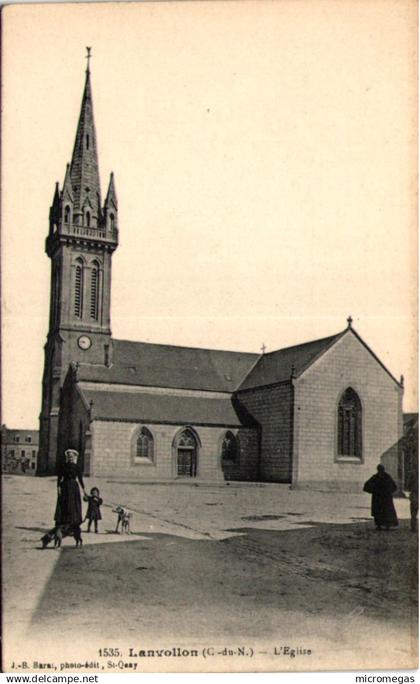 22 - LANVOLLON - L'Eglise