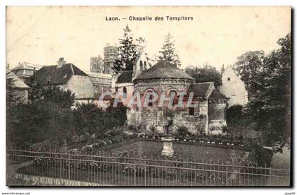CPA Laon Chapelle des templiers