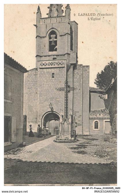 BV-BFP1-0912-84 - LAPALUD - L'église